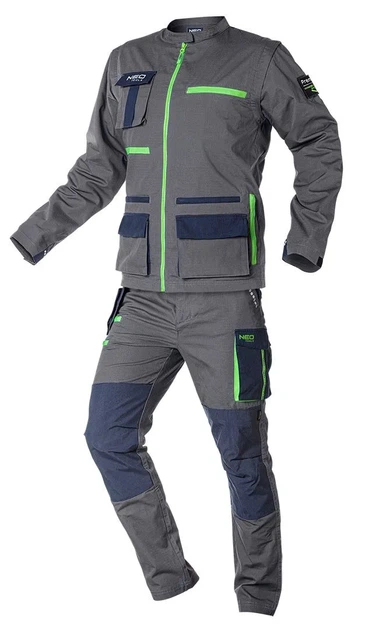 Штани робочі Neo Tools Premium, 100% бавовна, тканина Ripstop, посилення тканиною Cordura, XS(46), с (00134014) - изображение 5