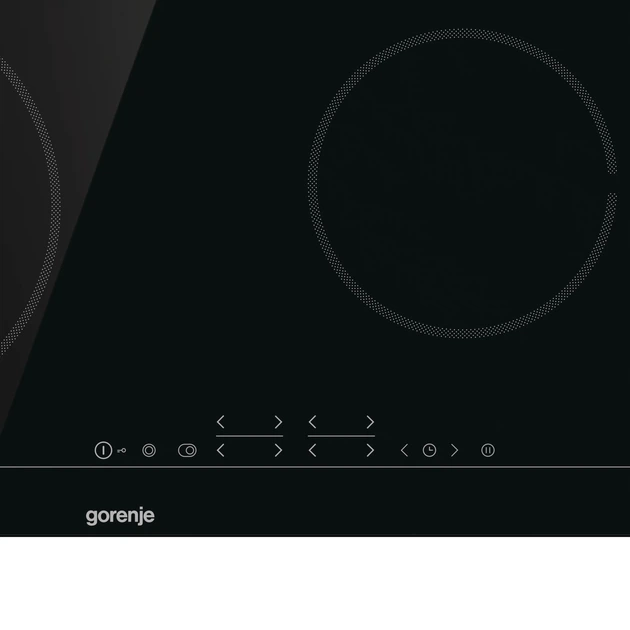 Варильна поверхня Gorenje електрична, 60см, розширена зона, чорний (00109845) - зображення 2