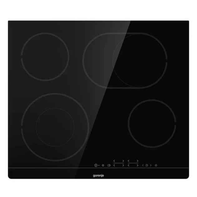 Варильна поверхня Gorenje електрична, 60см, розширена зона, чорний (00109845) - зображення 3