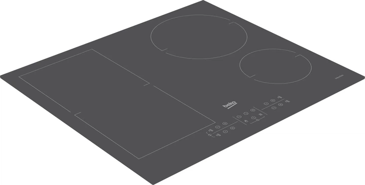 Варильна поверхня Beko індукційна, 60см, розширена зона, сріблястий (00109798) - изображение 5