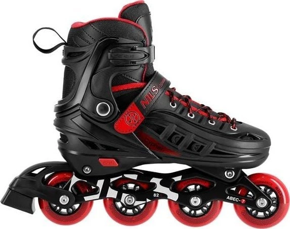 Роликові ковзани Nils Extreme Cypher розмір L (39-43) червоні (5907695557039) (955555914904485) - Уцінка - зображення 3