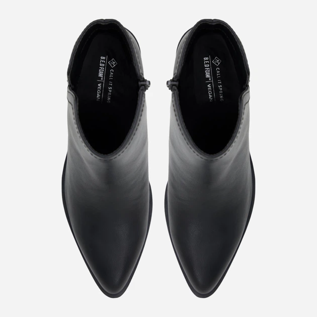 Botki damskie na obcasie Call It Spring 13678196-001 38 (7.5 US) 24.3 cm czarne (57005774115) (955555906538754) - Outlet - obraz 5