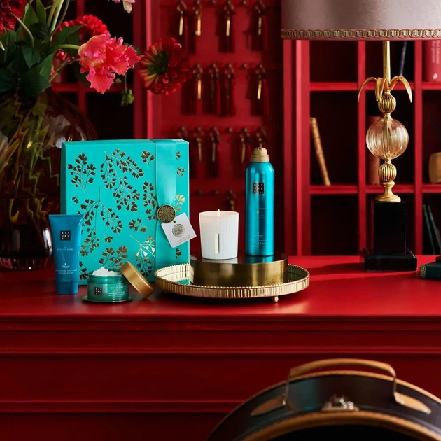 Zestaw Rituals The Ritual Of Karma Krem do ciała 100 ml + Peeling do ciała 125 ml + Żel pod prysznic 200 ml + Świeca zapachowa 140 g (8719134184525) (955555915626699) - Outlet - obraz 3