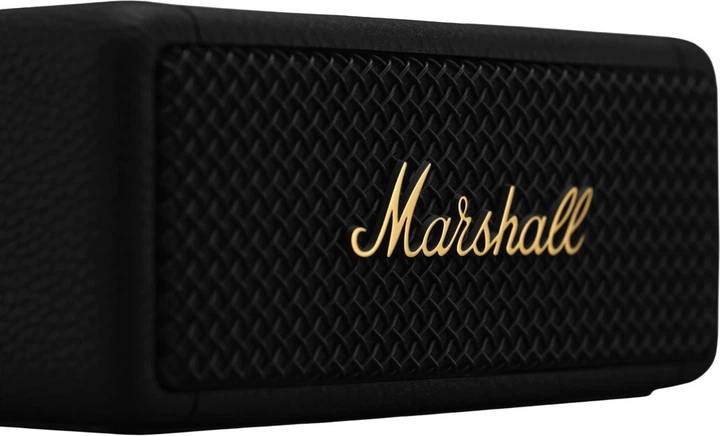 Głośnik przenośny Marshall Portable Speaker Emberton II Black and Brass (7340055391368) (955555909899971) - Outlet - obraz 4