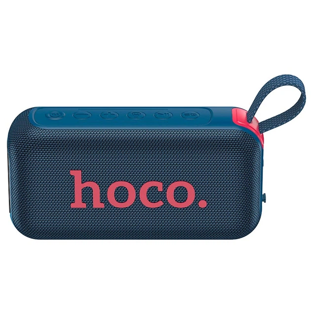 Акустика HOCO Smart sound sports BT speaker HC32 ipx4 |BT5.4/AUX/USB/TF/FM, 20W, TWS, 4h| blue - Фото 3 Акустика HOCO Smart sound sports BT speaker HC32 ipx4 |BT5.4/AUX/USB/TF/FM, 20W, TWS, 4h| blue - изображение 3