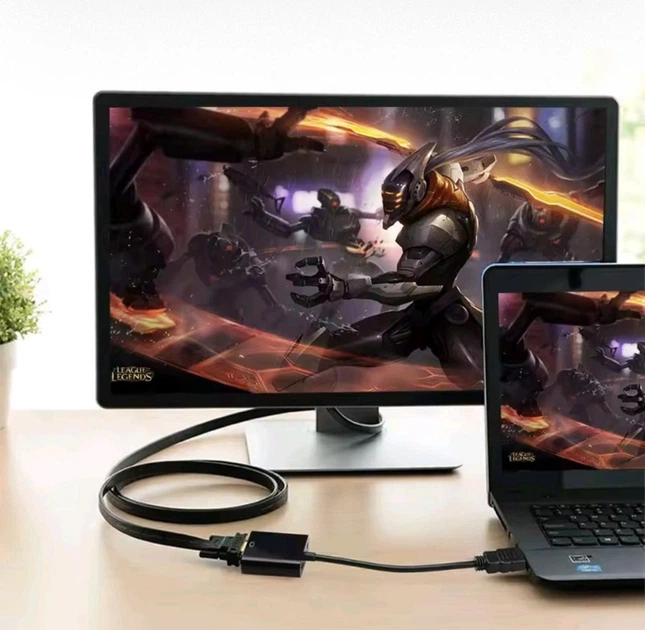 Кабель-переходник HDMI – VGA для передачи видео и аудио сигнала / Активное питание, 1080р / Черный - Фото 5 Кабель-переходник HDMI – VGA для передачи видео и аудио сигнала / Активное питание, 1080р / Черный - изображение 5