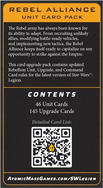 Доповнення до настільної гри Atomic Mass Games Star Wars Legion 2.0: Підрозділ Альянсу Повстанців (англійське видання) SWQ05 (841333132071) - зображення 2