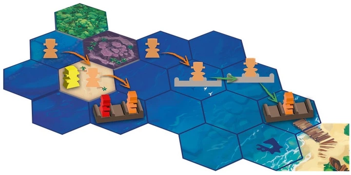 Настільна гра Rebel Виживи на острові ZYGSTI01PL (3558380119197) - зображення 2