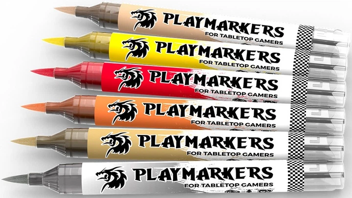 Zestaw playmarkerów AK Interactive Heroes 6 szt (8435568338890) - obraz 2