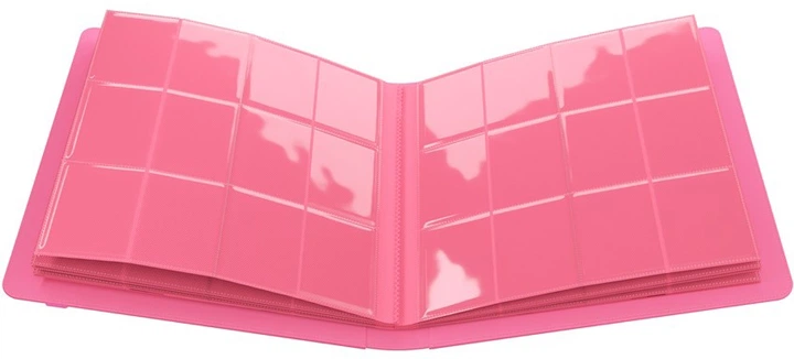Album na karty Gamegenic Prime 24-Pocket zamykany na gumkę Pink (4251715416181) - obraz 3