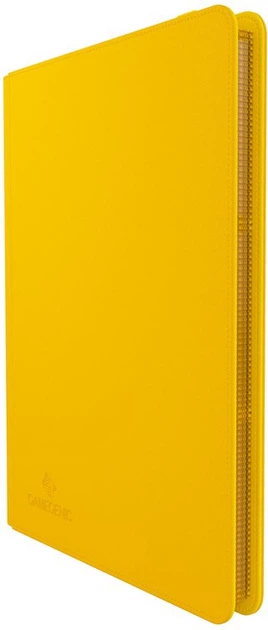 Album na karty Gamegenic Prime 18-Pocket zamykany na gumkę Yellow (4251715416143) - obraz 4