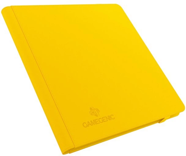 Album na karty Gamegenic Prime 24-Pocket zamykany na gumkę Yellow (4251715416174) - obraz 4