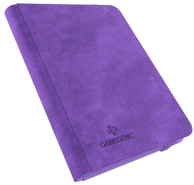 Album na karty Gamegenic Prime 8-Pocket zamykany na gumkę Purple (4251715416105) - obraz 3
