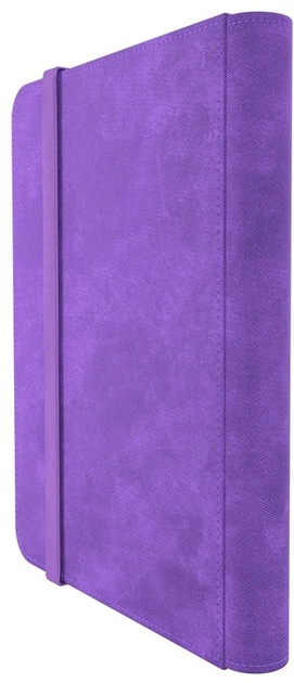 Album na karty Gamegenic Prime 8-Pocket zamykany na gumkę Purple (4251715416105) - obraz 4