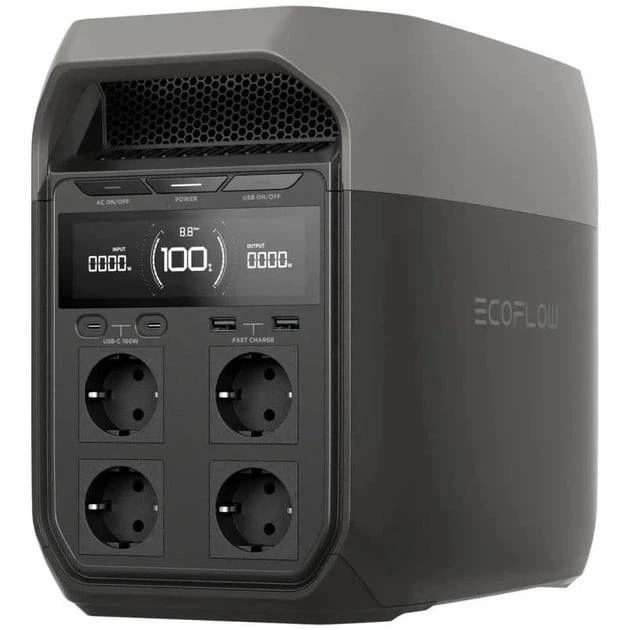 Зарядна станція EcoFlow DELTA 3 EU / 1800 Вт / 1024 Вт⋅год / LiFePO4 (EFDELTA3-EU) - Фото 1 Зарядна станція EcoFlow DELTA 3 EU / 1800 Вт / 1024 Вт⋅год / LiFePO4 (EFDELTA3-EU) - зображення 1