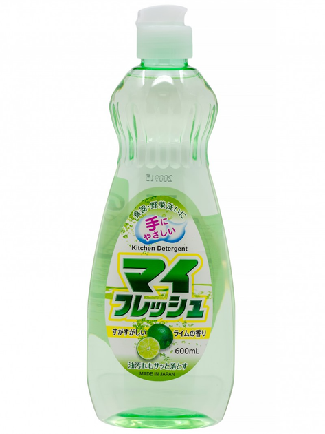 Жидкость для мытья посуды Rocket Soap Fresh, аромат свежий лайм, 600 мл (000019) - Фото 1 Жидкость для мытья посуды Rocket Soap Fresh, аромат свежий лайм, 600 мл (000019) - изображение 1