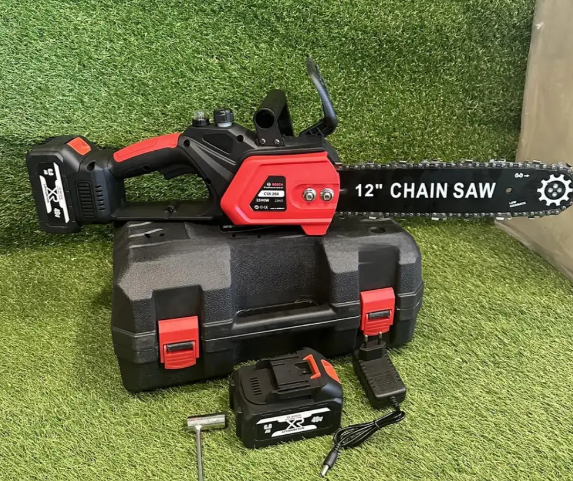 Пила для обрезки деревьев аккумуляторная Bosch GSR280W (48V 6 Ah) Цепная Пила на аккумуляторах для дома - изображение 3