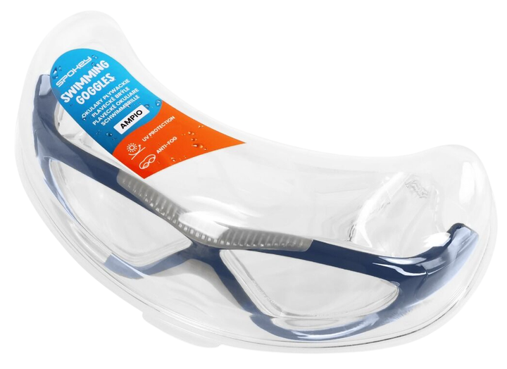 Okulary pływackie Spokey AMPIO z szerokim polem widzenia (5905339461162) - obraz 3