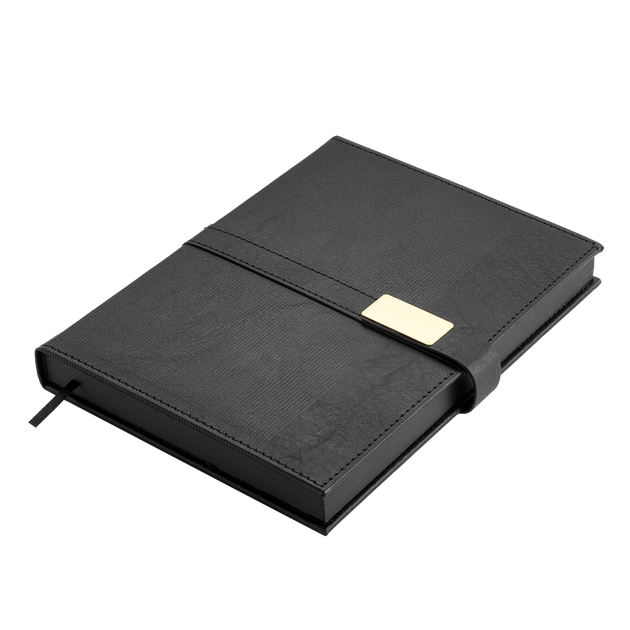 Дневник недатированный Buromax Leroy A5 336 страниц из искусственной кожи черный (BM.20780-01) - изображение 12