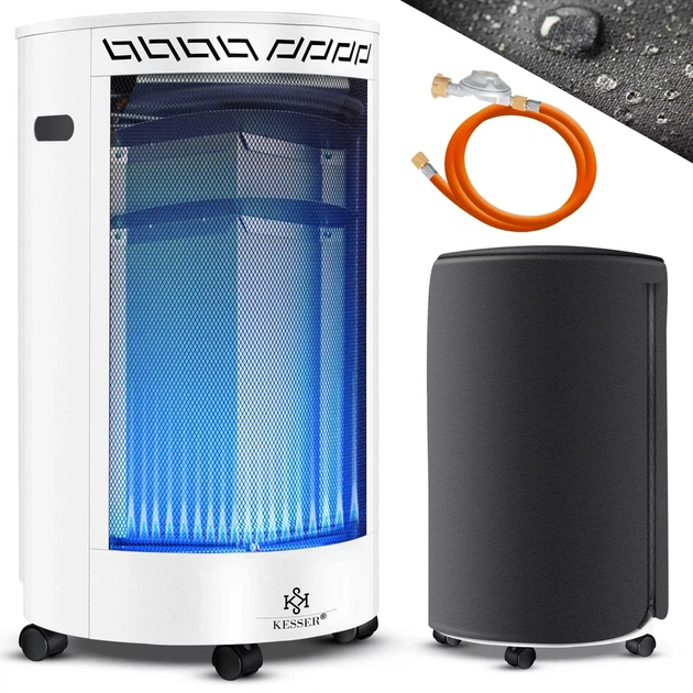 Газовый инфракрасный обогреватель KESSER 4200W белый 41 x 73 x 46 см - изображение 6