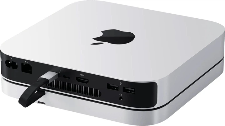 Док-станція Satechi Stand & Hub for  Mac Mini USB-C (ST-GNMMES) - зображення 5