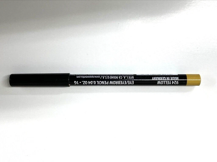 Пігментований олівець для очей NYX Slim Eye Pencil Yellow SPE924 - зображення 3