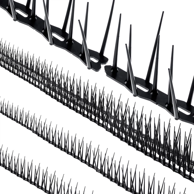 Шипи для відлякування птахів Kadax Dierre 24 шт Чорні (K10056) - зображення 3