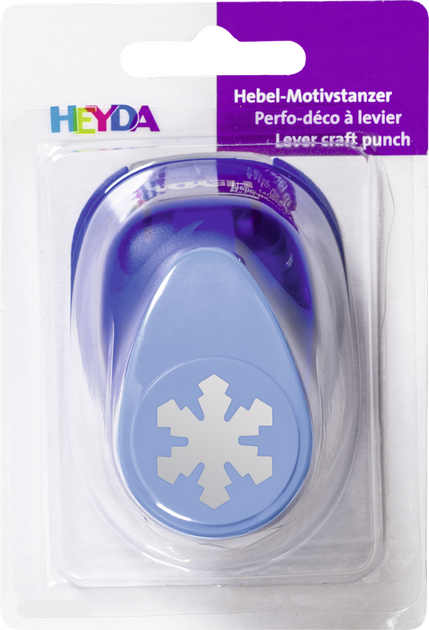 Дырокол фигурный Heyda снежинка 2,5 см 203687508 - изображение 2