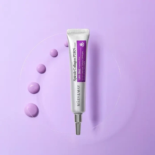 Колагеновий крем зі спікулами та PDRN Mary&May Spicule Collagen PDRN Cream 15 г - зображення 2
