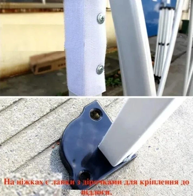 Торговая палатка 3х3 посилений,білий каркас - изображение 7