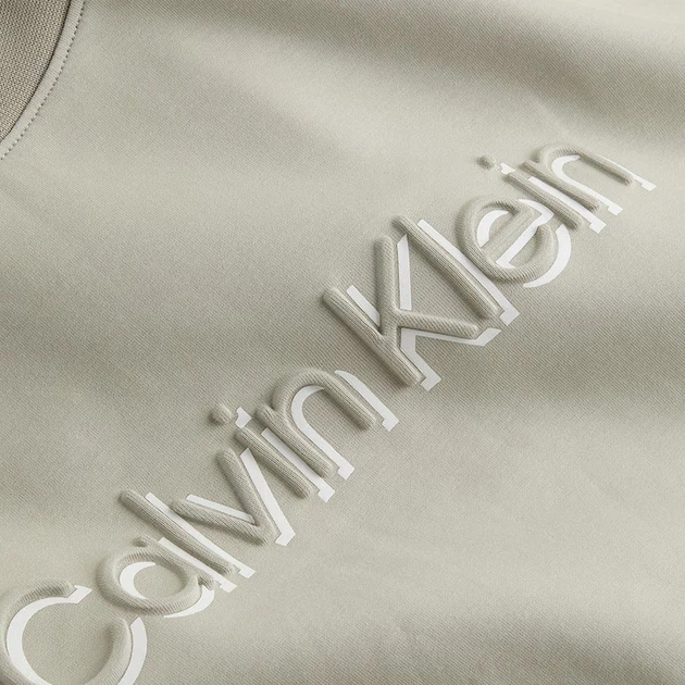 Bluza bez kaptura męska Calvin Klein K10K113081-PC7 M Jasnoszara (8720109937299) - obraz 2