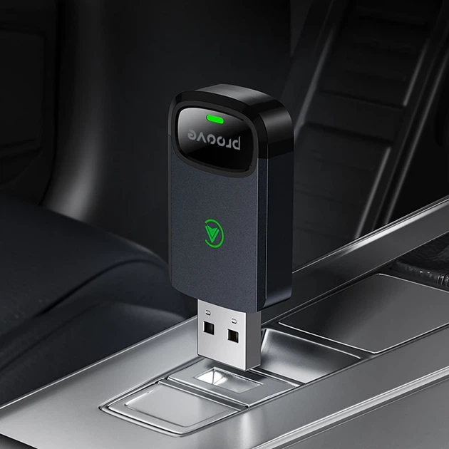 Беспроводной адаптер Proove Unity 2in1 (CarPlay/Android Auto) gray - изображение 4
