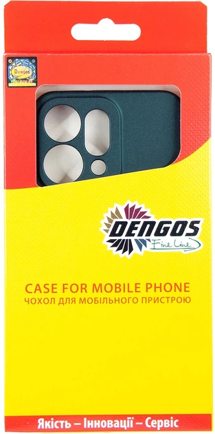 Комплект чехол для смартфона + стекло DENGOS Soft для OPPO Reno14 5G Green (DG-KM-181) - изображение 4