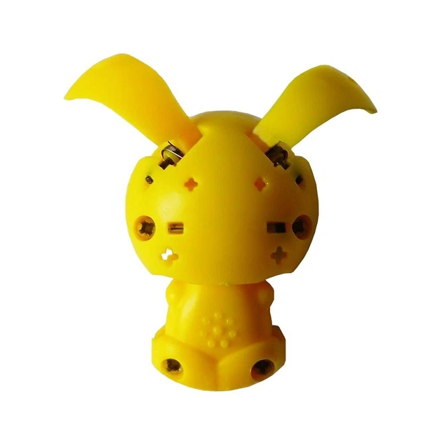 Фигурка Bucky Zoobles Petagonia 4.5 см бирюзово-желтая и домик Happitat (3168-1) - изображение 3