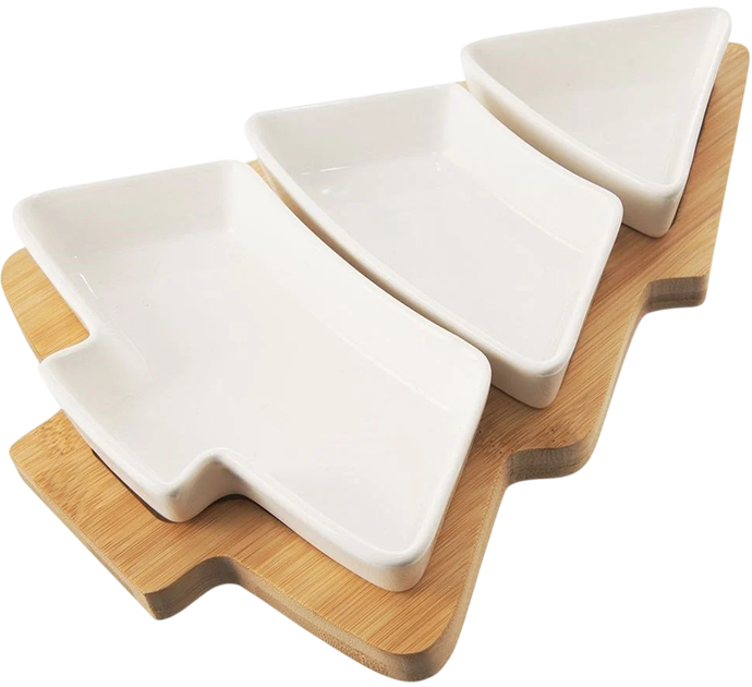 Набір для сервірування Orion Whiteline 4 предмети (8592381186937) - зображення 2