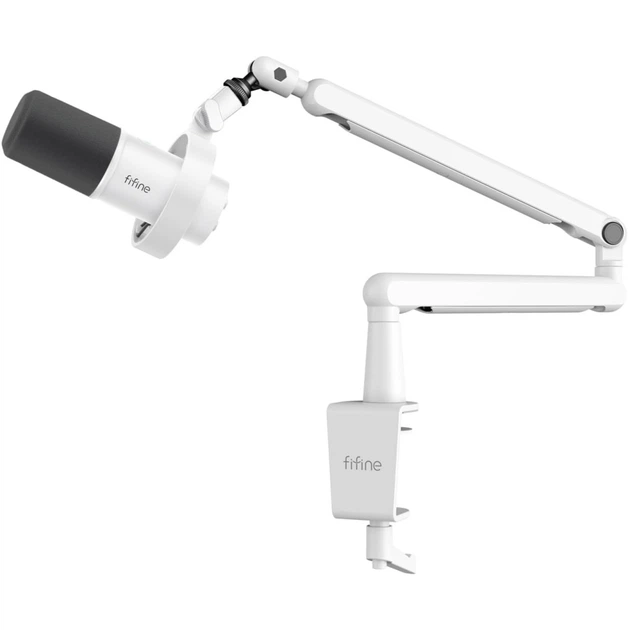 Мікрофон Fifine T688W USB/XLR White (T688W) - Фото 8 Мікрофон Fifine T688W USB/XLR White (T688W) - зображення 8