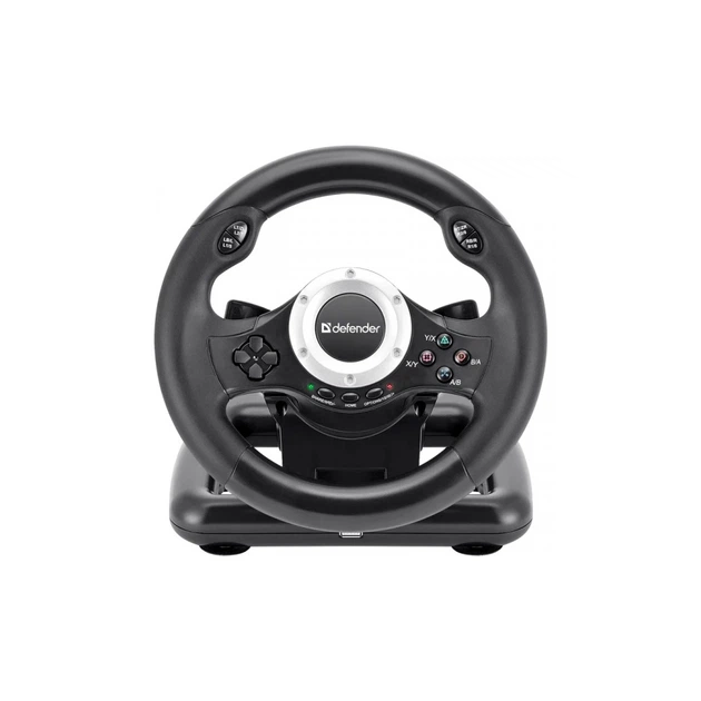 Руль Defender Turbo Pro for PC/PS3/PS4/Xbox USB - Фото 1 Руль Defender Turbo Pro for PC/PS3/PS4/Xbox USB - изображение 1