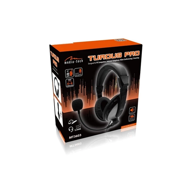 Наушники Media-Tech Turdus Pro Black (MT3603) - изображение 7