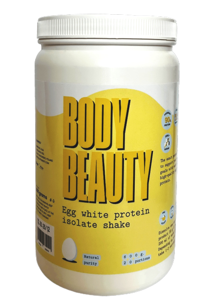 Ізолят Body Beauty Egg White Яєчний Альбумін Без смаку 0,6 кг - Фото 1 Ізолят Body Beauty Egg White Яєчний Альбумін Без смаку 0,6 кг - зображення 1