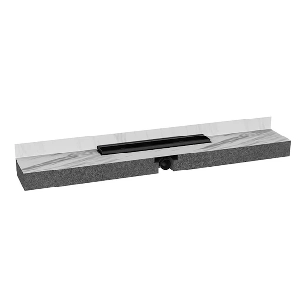 Решітка Hutterer&Lechner HL0531Prblue D.1 серії "Design" для трапів HL531Prblue.1 чорна матова - изображение 2