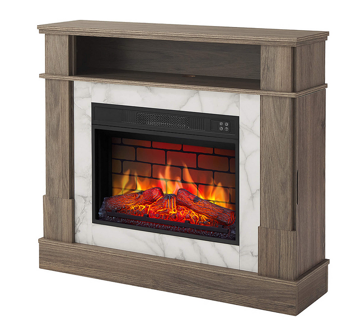 Электрокамин ArtiFlame For Living AF23BS дуб серый - изображение 3