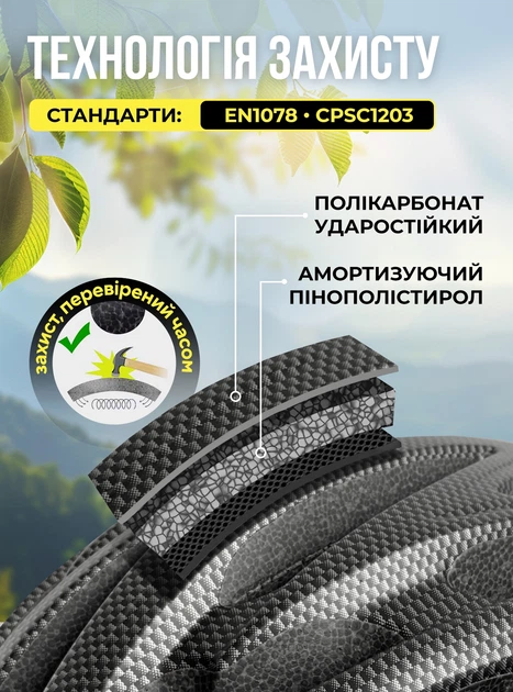Шлем для велосипеда защитный с визором и габаритным led фонарем мужской велошлем женский шлем велосипедный на взрослого ребенка велосипедные шлемы универсальные M 55-59 см Cairbull Серый 73586 - Фото 6 Шлем для велосипеда защитный с визором и габаритным led фонарем мужской велошлем женский шлем велосипедный на взрослого ребенка велосипедные шлемы универсальные M 55-59 см Cairbull Серый 73586 - изображение 6