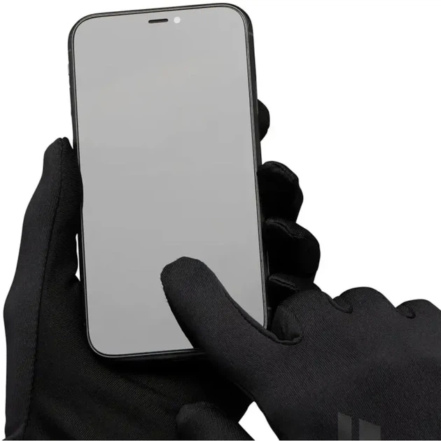 Перчатки лыжные сенсорные Black Diamond LightWeight Screentap Liners Mns Black L (100079421) - изображение 4