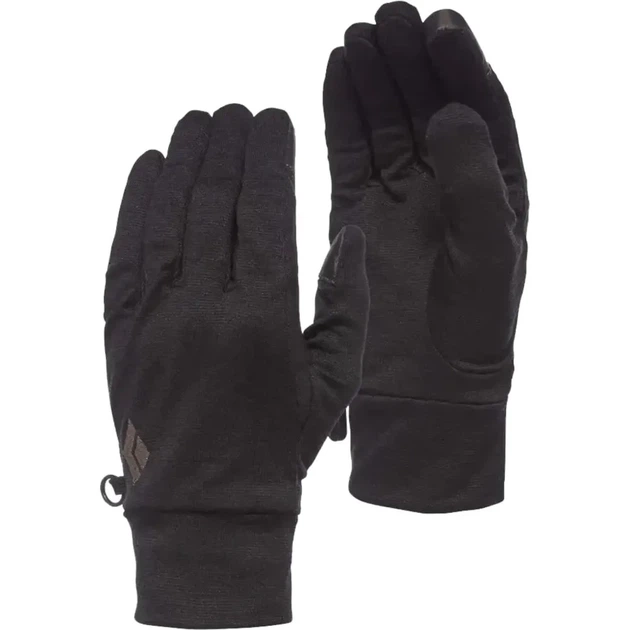 Перчатки лыжные сенсорные Black Diamond LightWeight Wooltech Gloves Mns Antracite L (100079952) - Фото 1 Перчатки лыжные сенсорные Black Diamond LightWeight Wooltech Gloves Mns Antracite L (100079952) - изображение 1