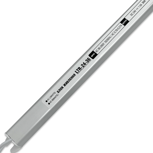 Блок питания Biom STICK "LTR" 36W 24V 1.5A IP20 - изображение 2
