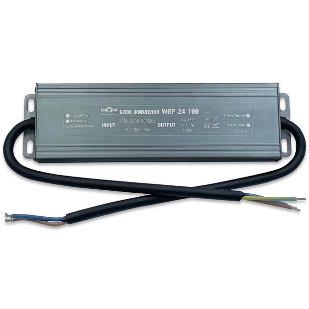 Блок питания Biom Professional 100W 24V 4.2A IP67 WBP-24-100 - изображение 2