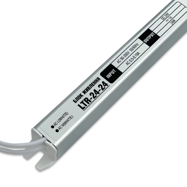 Блок питания Biom STICK "LTR" 24W 24V 1A IP20 - изображение 2