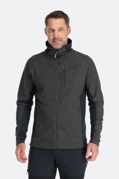 Фліс Rab Capacitor Hoody Graphene чоловічий M - Фото 1 Фліс Rab Capacitor Hoody Graphene чоловічий M - изображение 1
