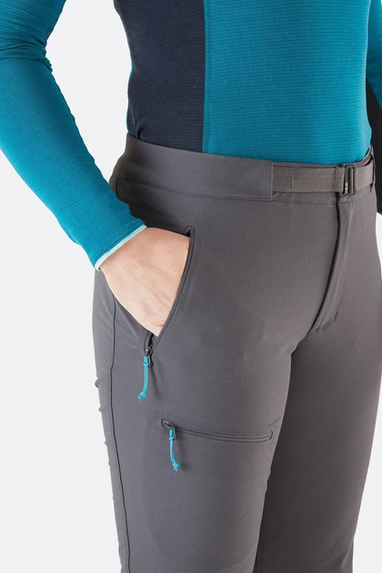 Штани Rab Incline AS Pants Wmns Ebony M жіночі - Фото 4 Штани Rab Incline AS Pants Wmns Ebony M жіночі - изображение 4