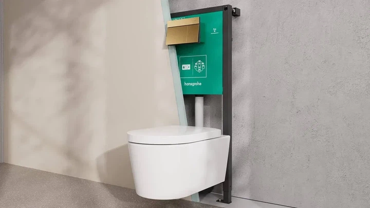Інсталяційна система HANSGROHE iFrame Universal 1120 для підвісного унітазу (01022180) - изображение 3